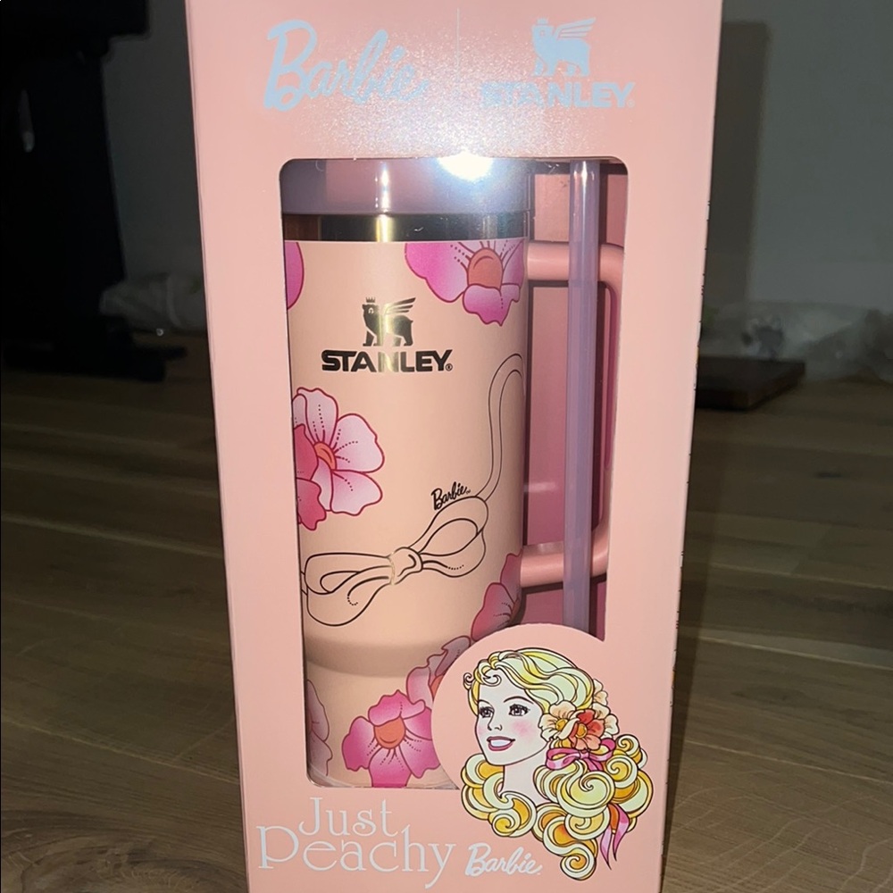 Stanley Just Peachy Barbie 40oz. Floral Tumbler